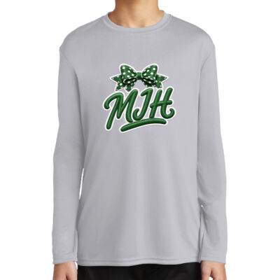 MJR BOW - Youth Long Sleeve Performance Tee PC380YLS Thumbnail
