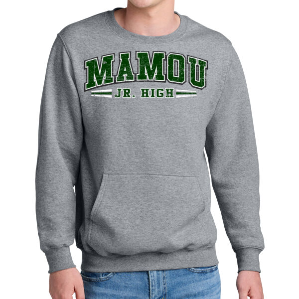 M21GB - Core Fleece Crewneck Pocket Sweatshirt Thumbnail