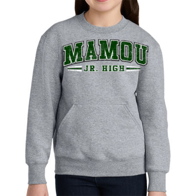 M21GB - Core Fleece Crewneck Pocket Sweatshirt PC78YPKT Thumbnail