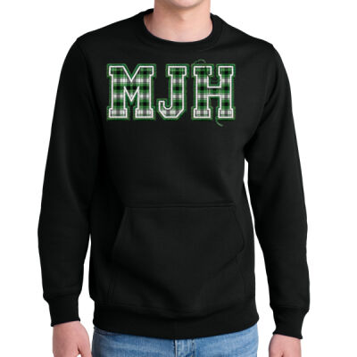 MJHPLD22 - Core Fleece Crewneck Pocket Sweatshirt Thumbnail