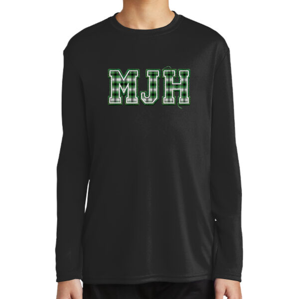 MJHPLD22 - Youth Long Sleeve Performance Tee Thumbnail
