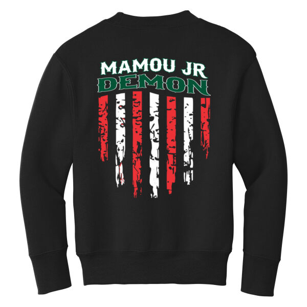 MJR24FLAG - Youth Core Fleece Crewneck Sweatshirt Thumbnail