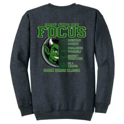 MJH24F - Core Fleece Crewneck Sweatshirt Thumbnail