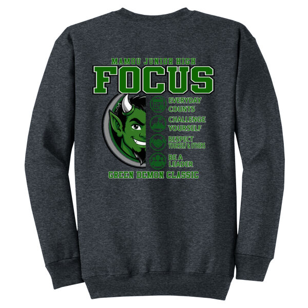 MJH24F - Core Fleece Crewneck Sweatshirt Thumbnail