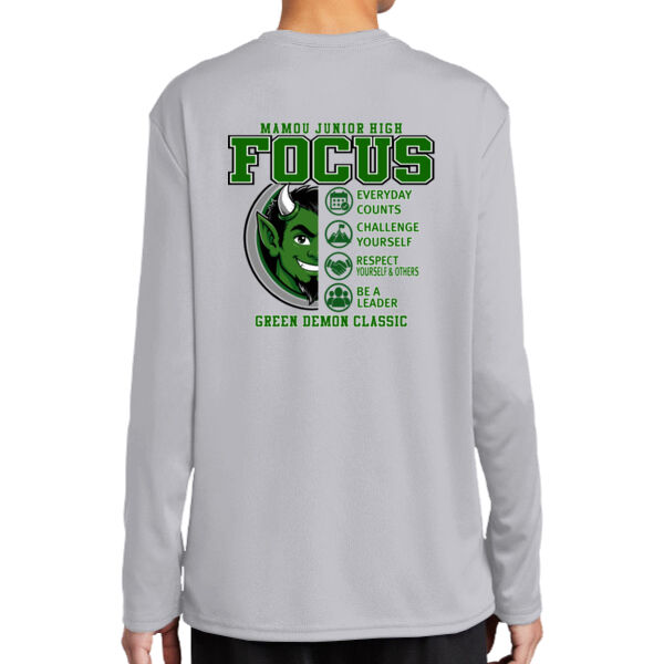 MJH24F - Youth Long Sleeve Performance Tee Thumbnail