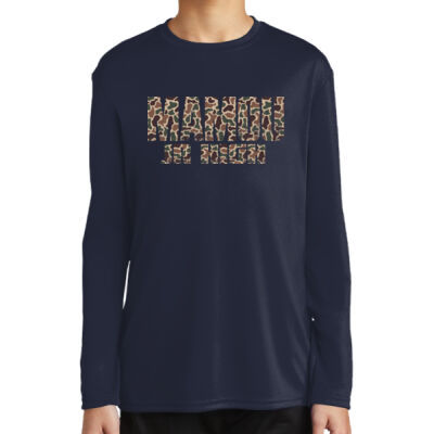 MJRCAM26 - Youth Long Sleeve Performance Tee Thumbnail