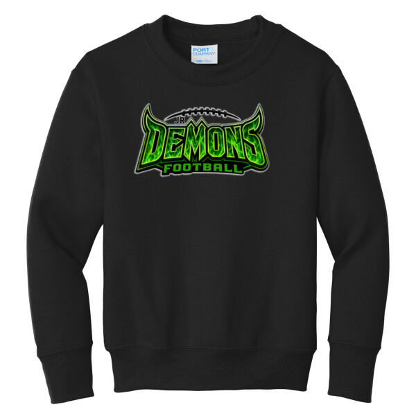 MJHF26 - Youth Core Fleece Crewneck Sweatshirt Thumbnail