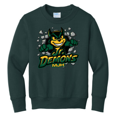   - Youth Core Fleece Crewneck Sweatshirt  Thumbnail