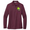 Ladies Silk Touch Long Sleeve Polo Thumbnail